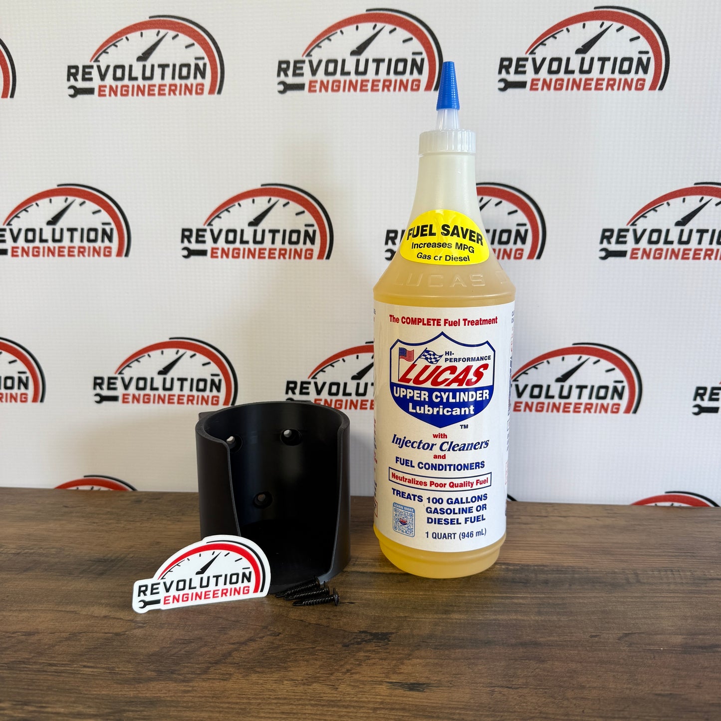 Lucas Oil Holder - Screw-on