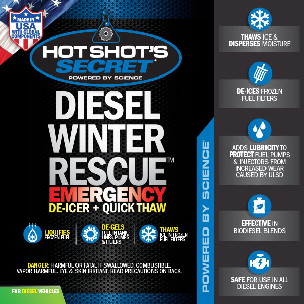 Diesel Winter Rescue front label