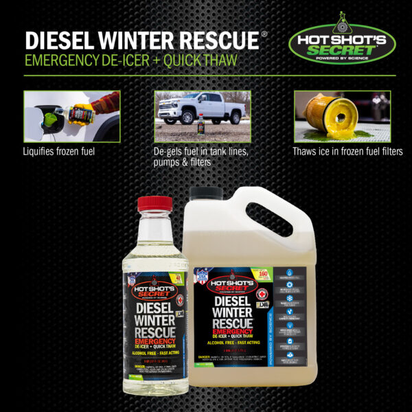 Diesel Winter Rescue infographic