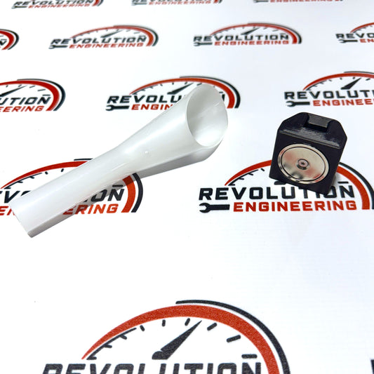 Magnetic Funnel Holder - Capless Fuel Door - Funnel Storage