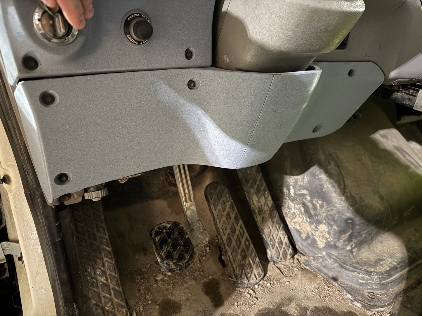 Column Cover Dash Panel — Ford/Sterling Truck Reproduction (F6HT-80044A12-ACW)