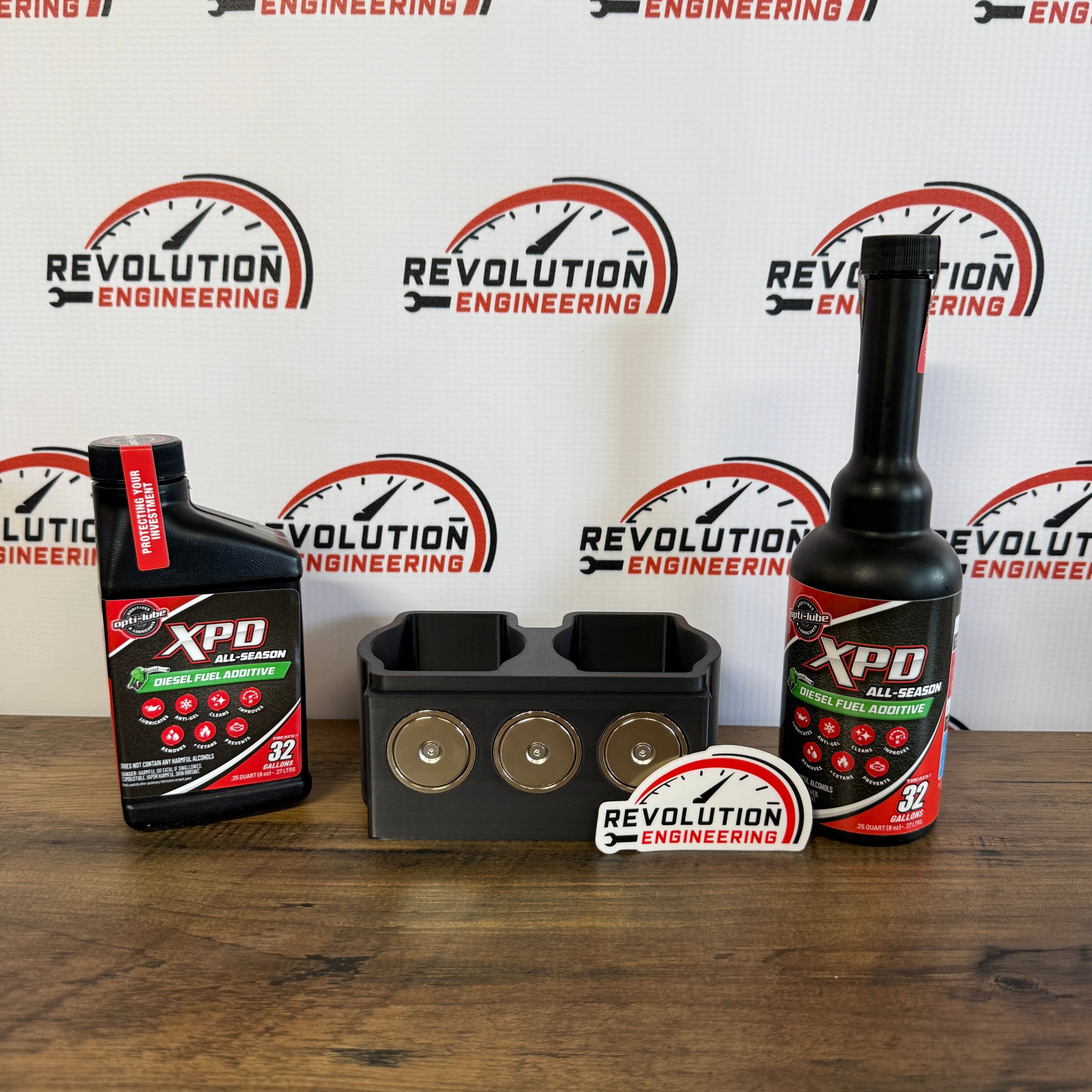Opti-Lube XPD Magnetic Diesel Additive Holder – Revolution Engineering